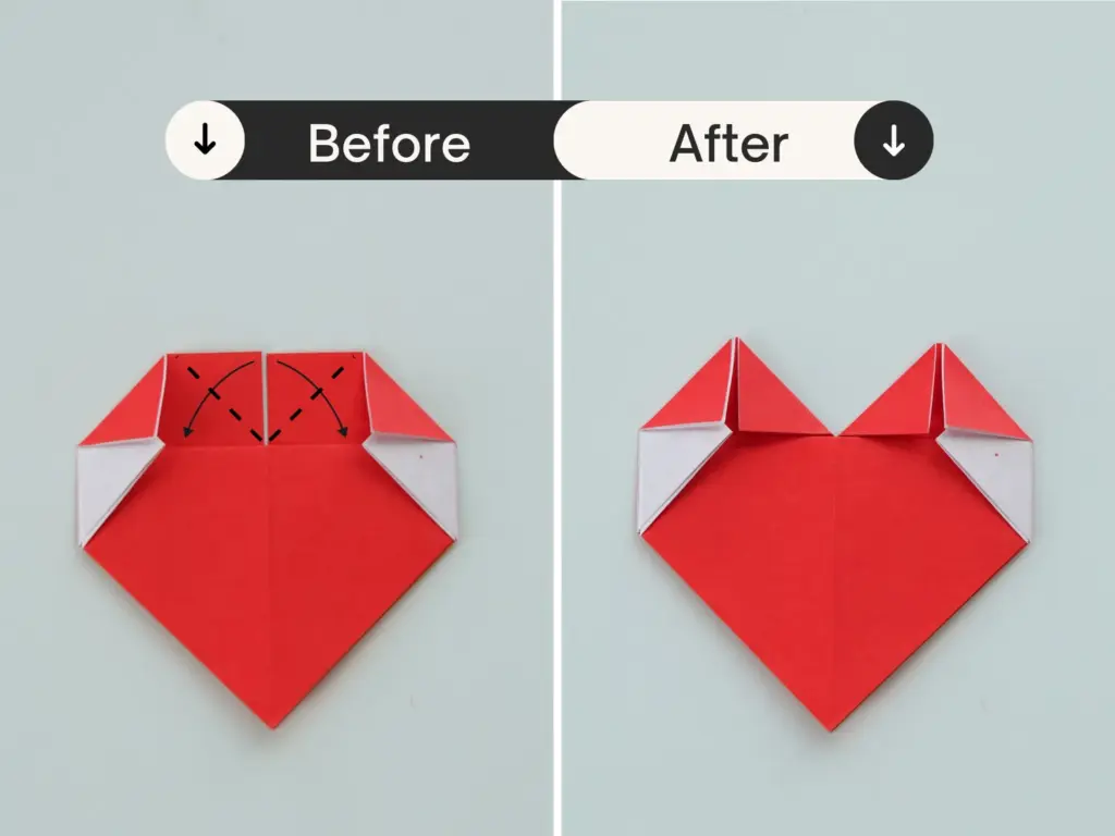 how to make origami heart|origami OK