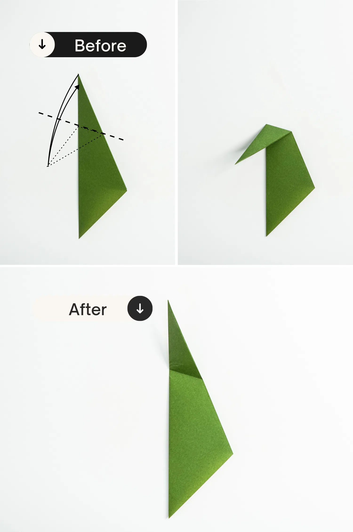 crimp fold |origami ok