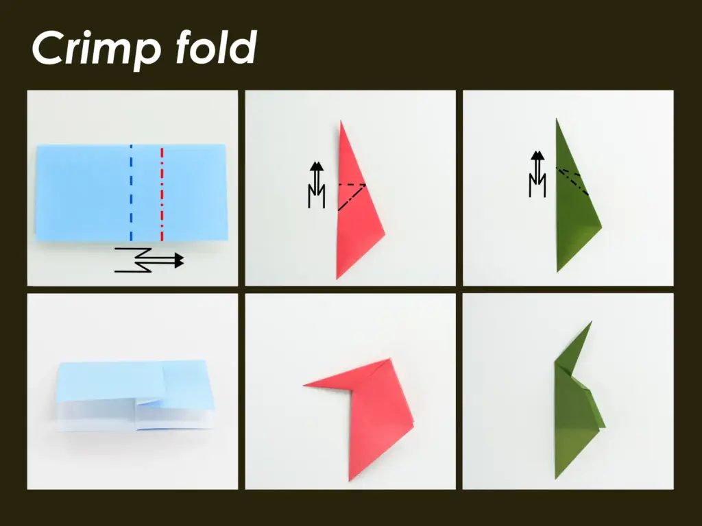 crimp fold| origami ok