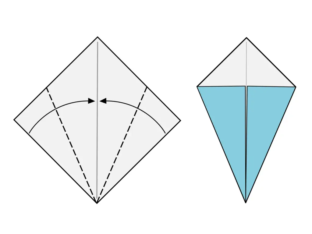 How to make Origami Kite Base | Origami Ok