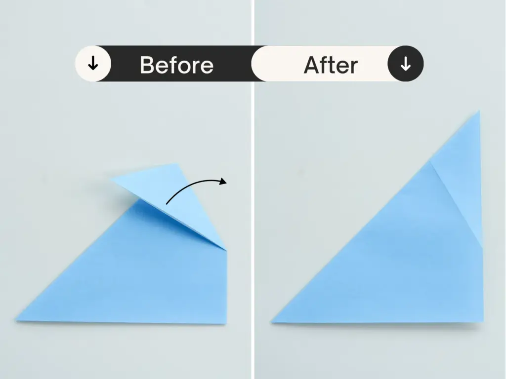 outside reverse fold | origamiok.com