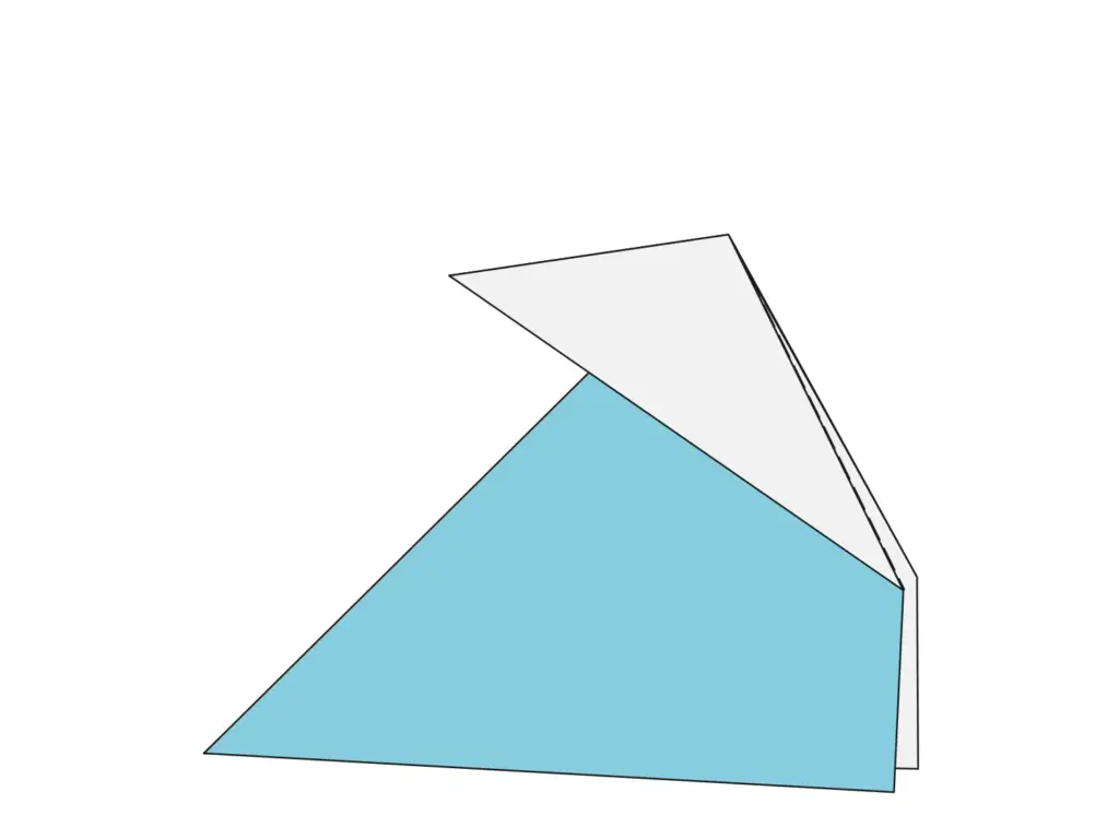 outside reverse fold
 | origami ok 