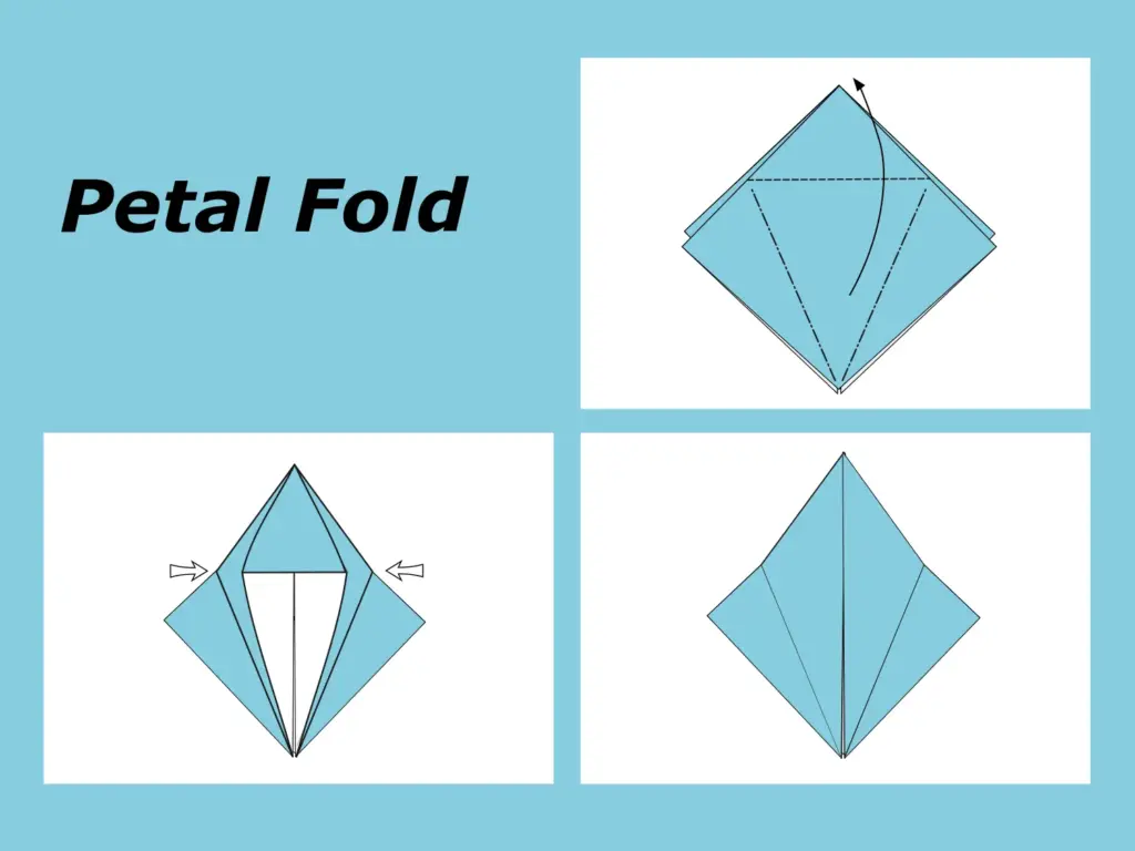 how to fold petal fold | origami ok