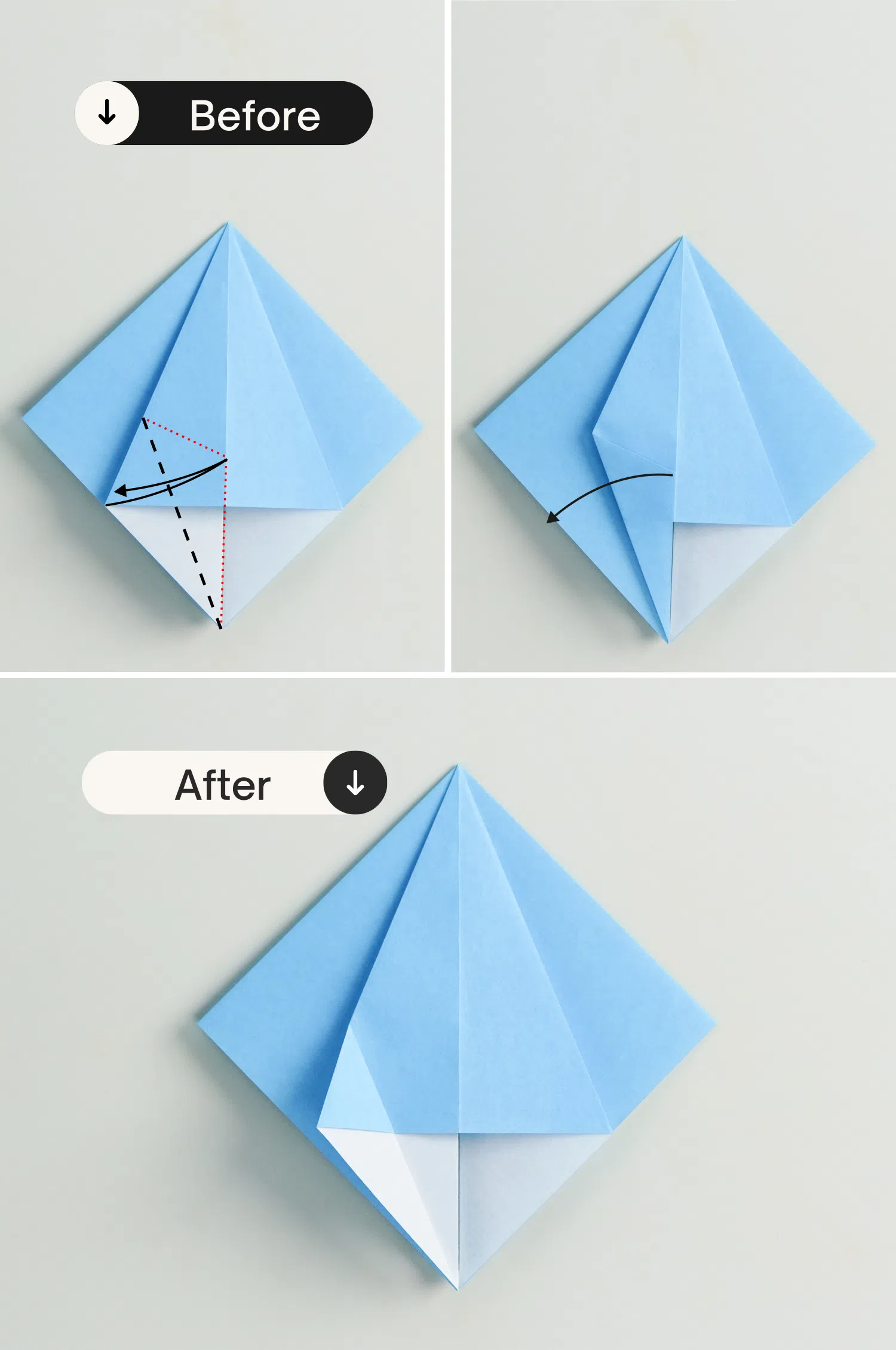swivel fold |origami ok