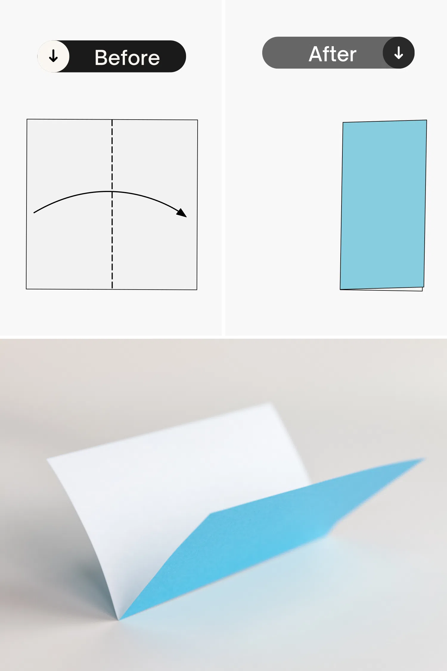 Valley Fold |Origami Ok 