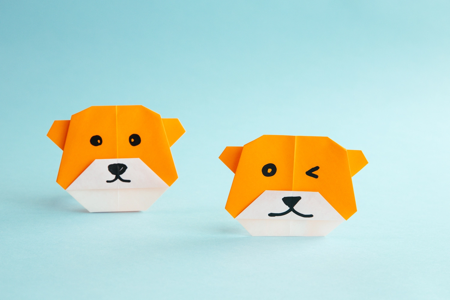 bear face | origami ok
