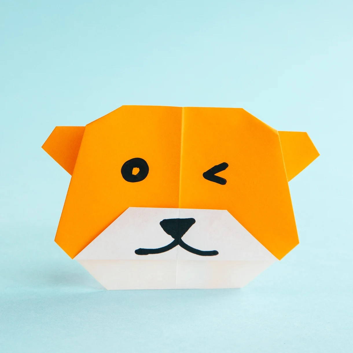 bear face | origami ok