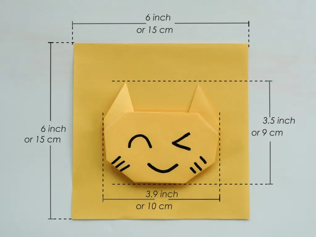 origami cat face| origami Ok 
