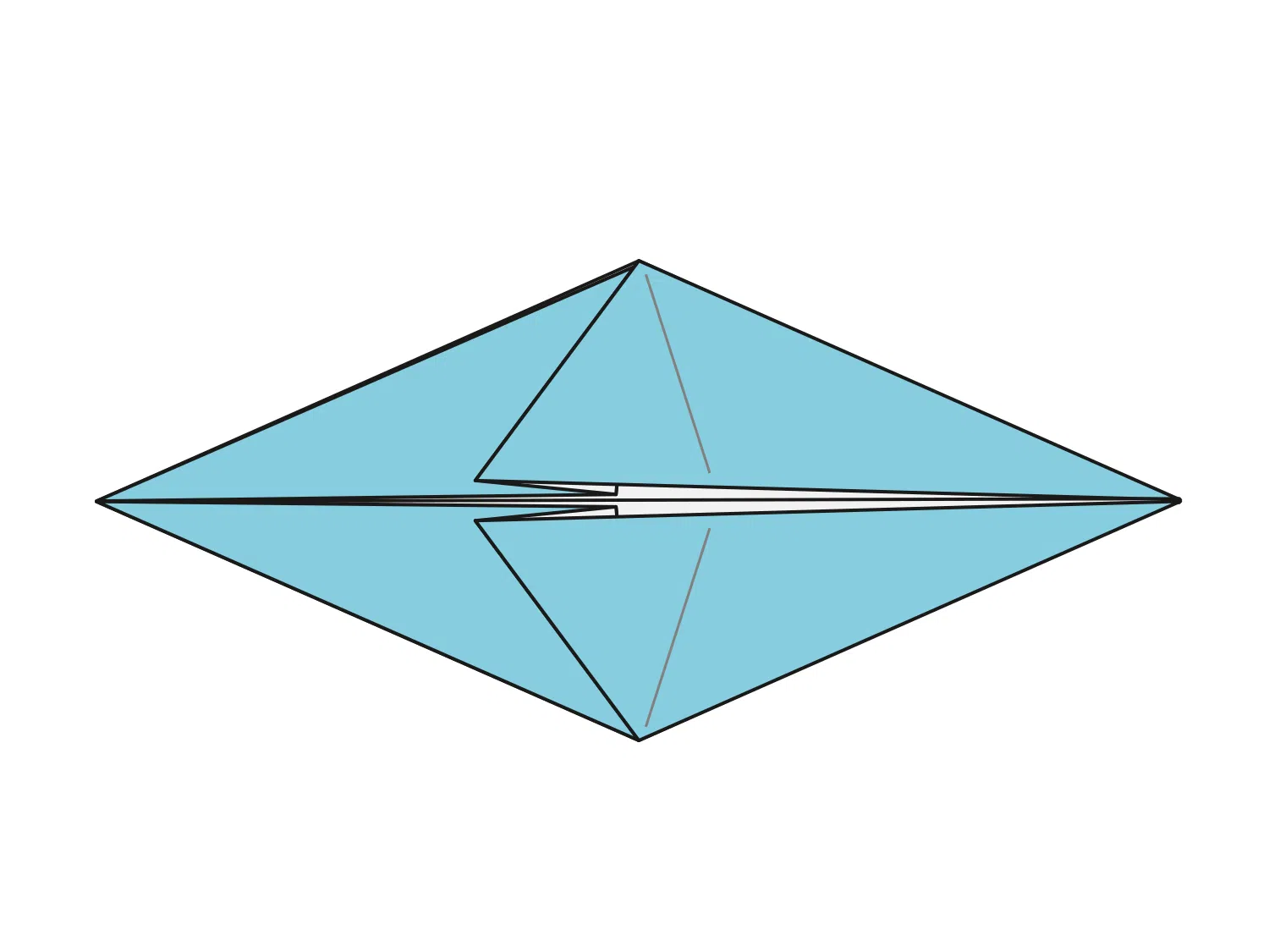 origami fish base | origami ok