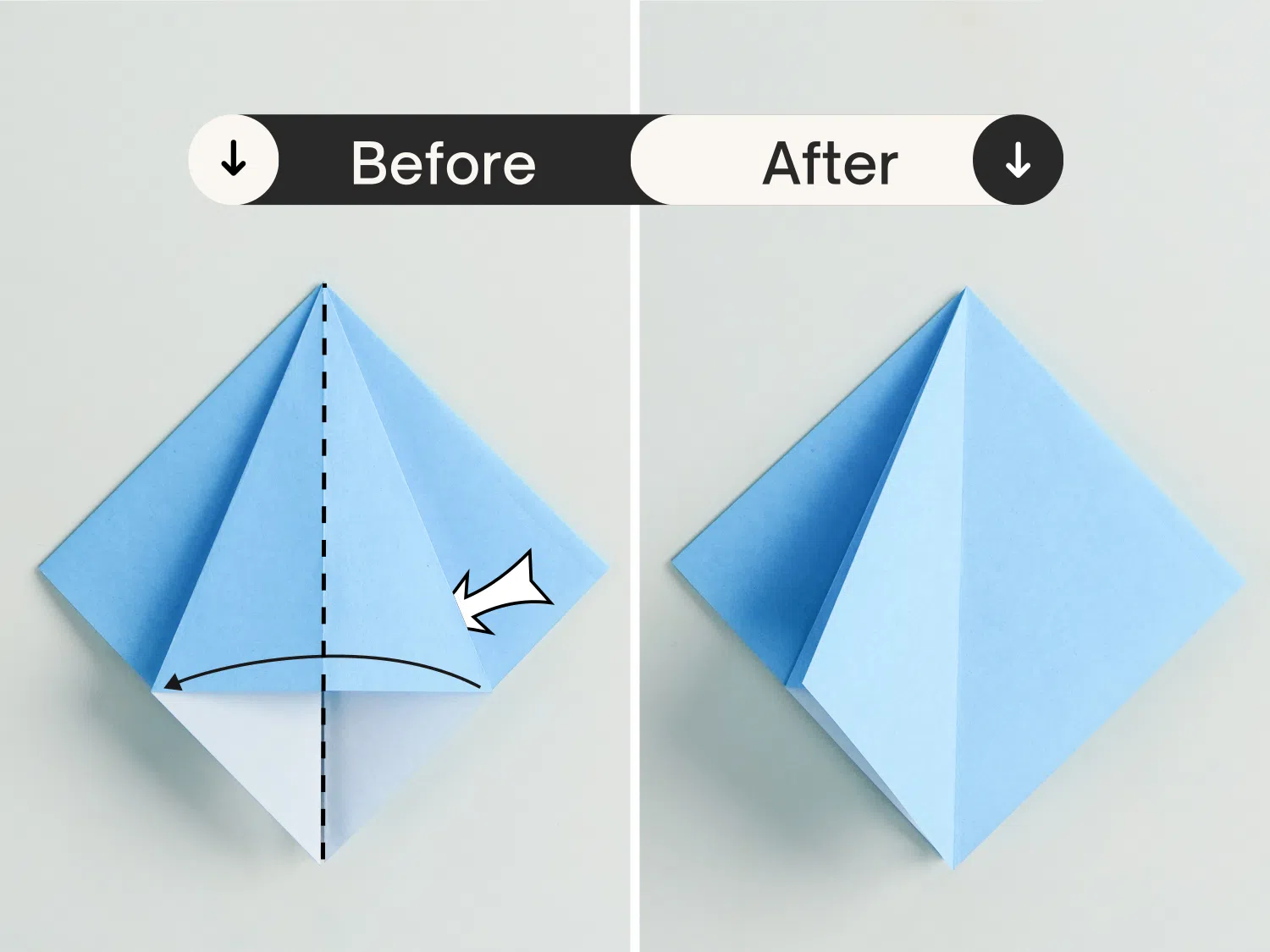 origami frog base | origami ok