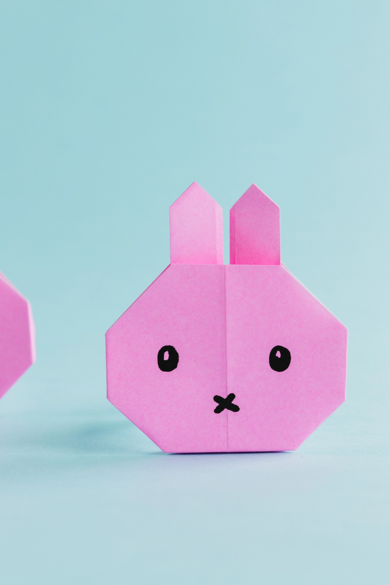 origami rabbit face | Origami Ok