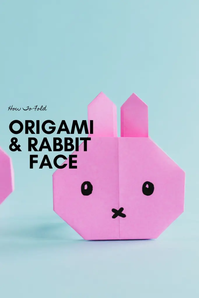 origami rabbit face | origamiok