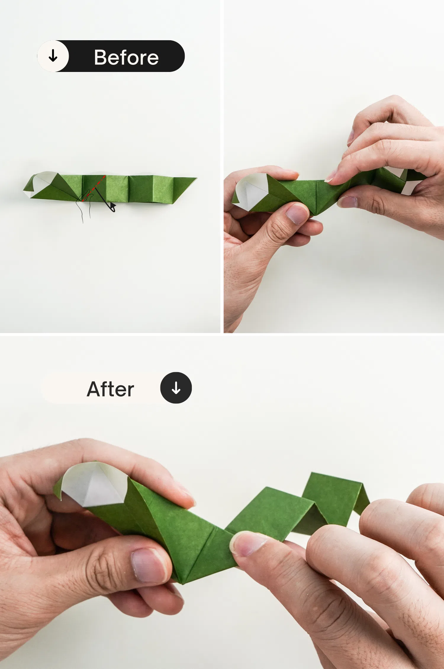 origami-snake