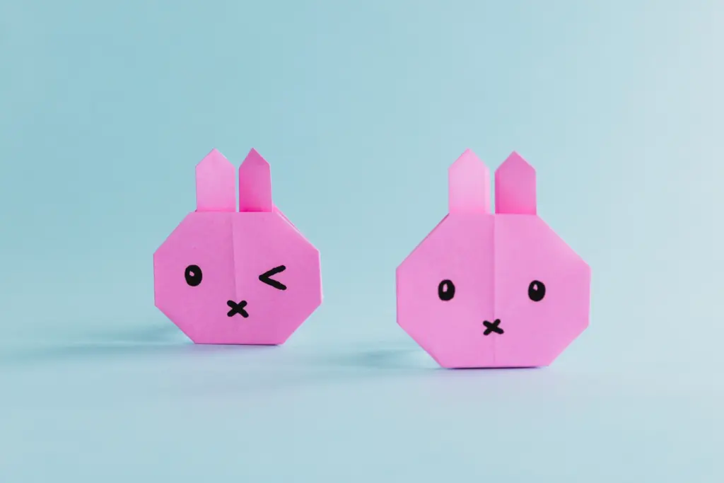 origami rabbit face | Origami Ok 