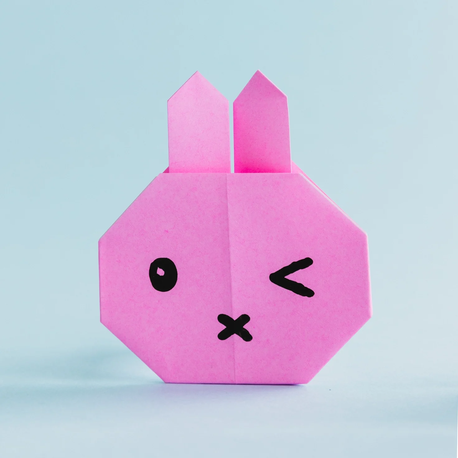 rabbit face | Origami Ok