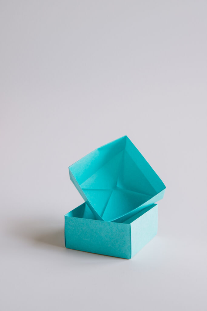 origami square box