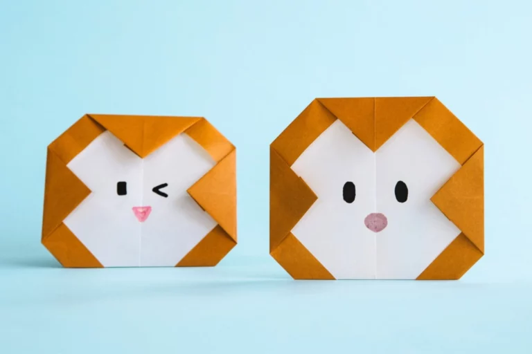 How to Make an Easy Origami Monkey Face