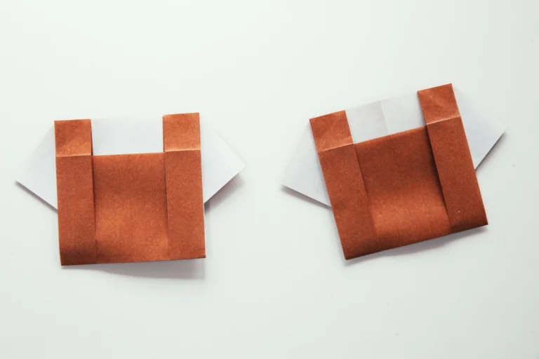 How to Make an Easy Origami Overalls