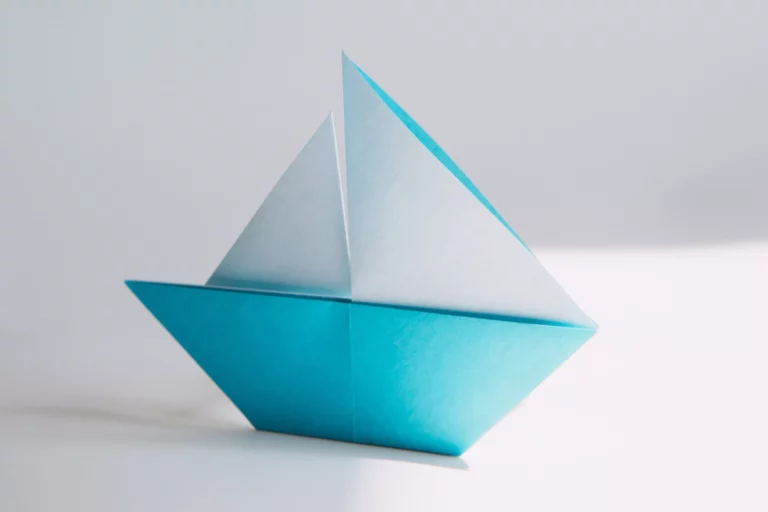 How to Make an Easy Origami Sailboat