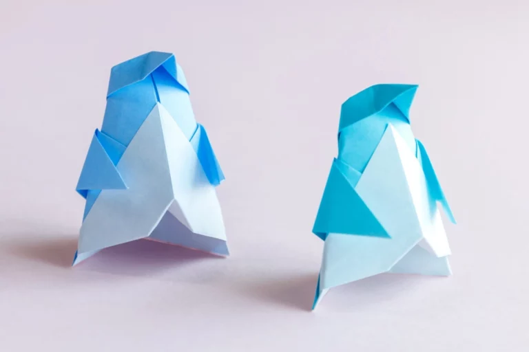 How to Make an Origami 3D Penguin