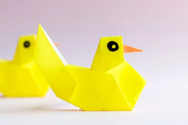 How to Fold an Origami Duck