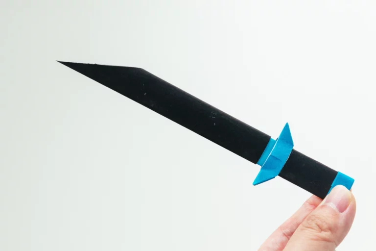 How to Fold an Origami Knife