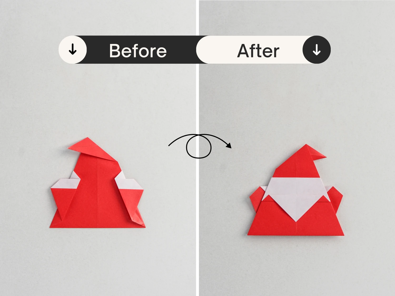origami Santa | Origami Ok