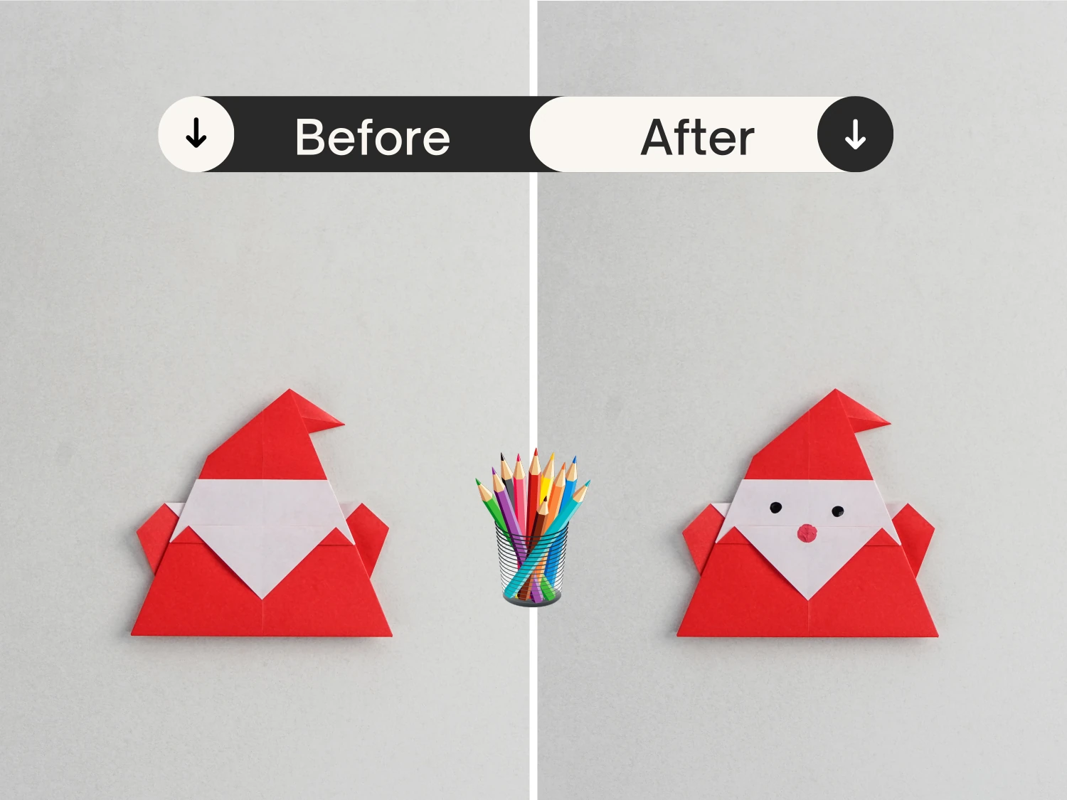 origami Santa | Origami Ok
