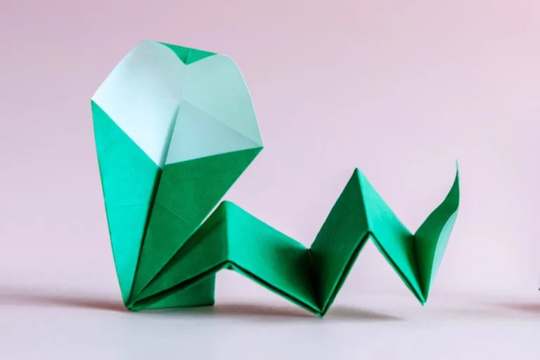 How to Make an Origami Snake