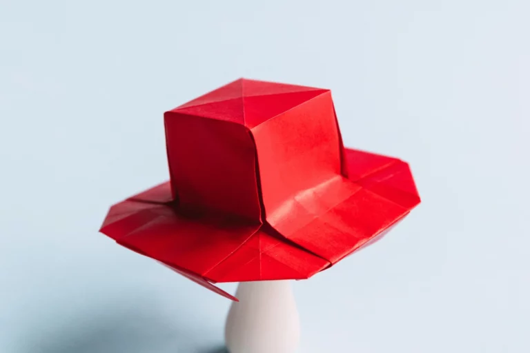How to Make an Origami Top Hat