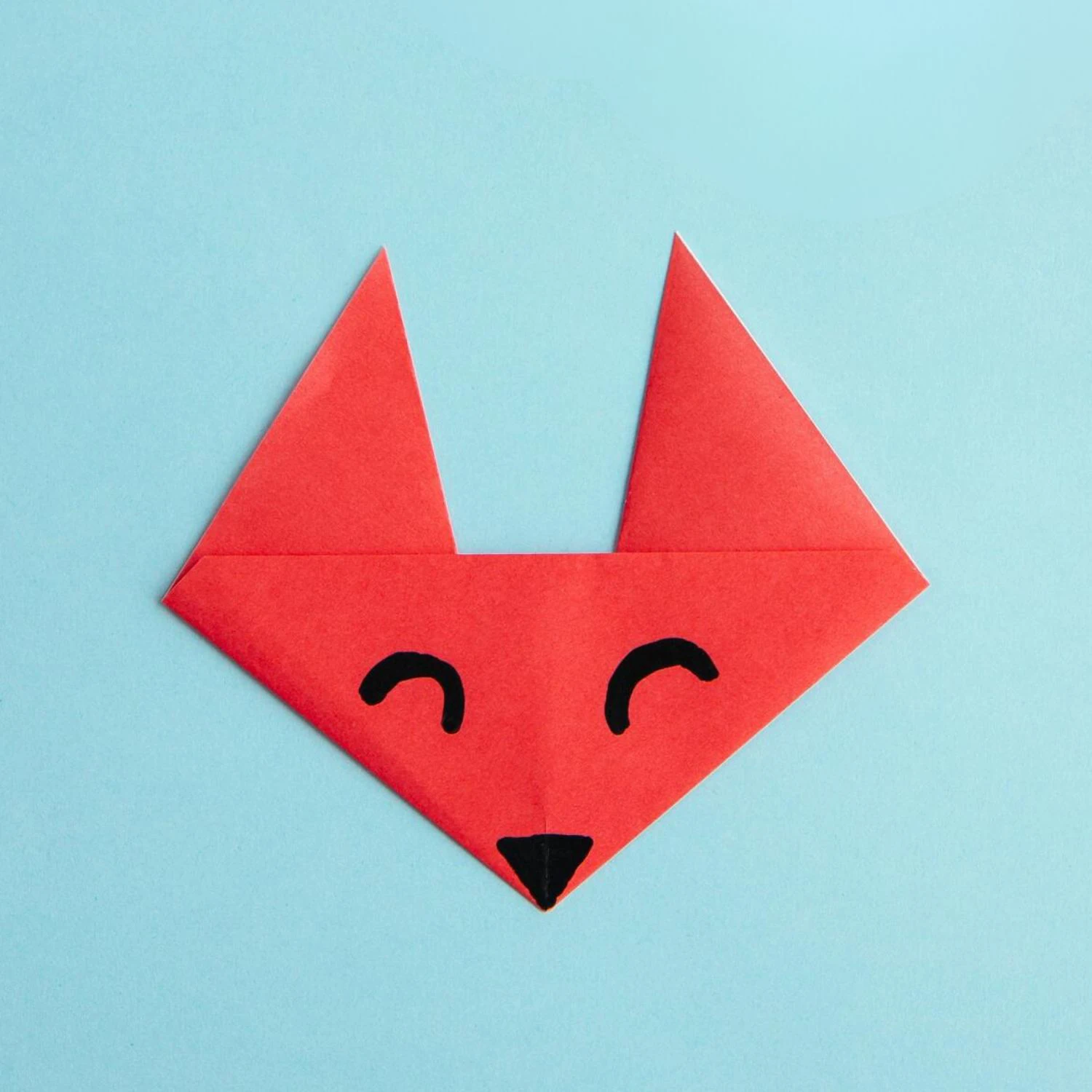 origami fox face | Origami Ok