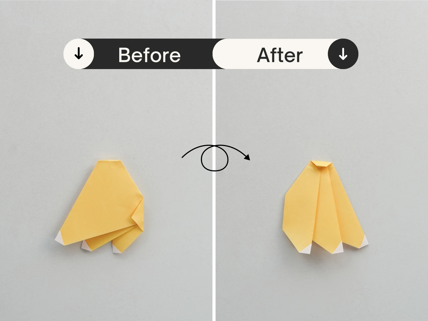 origami banana | Origami Ok