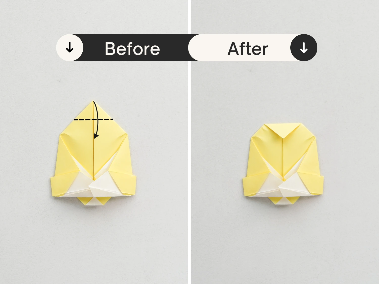 origami bell | Origami Ok