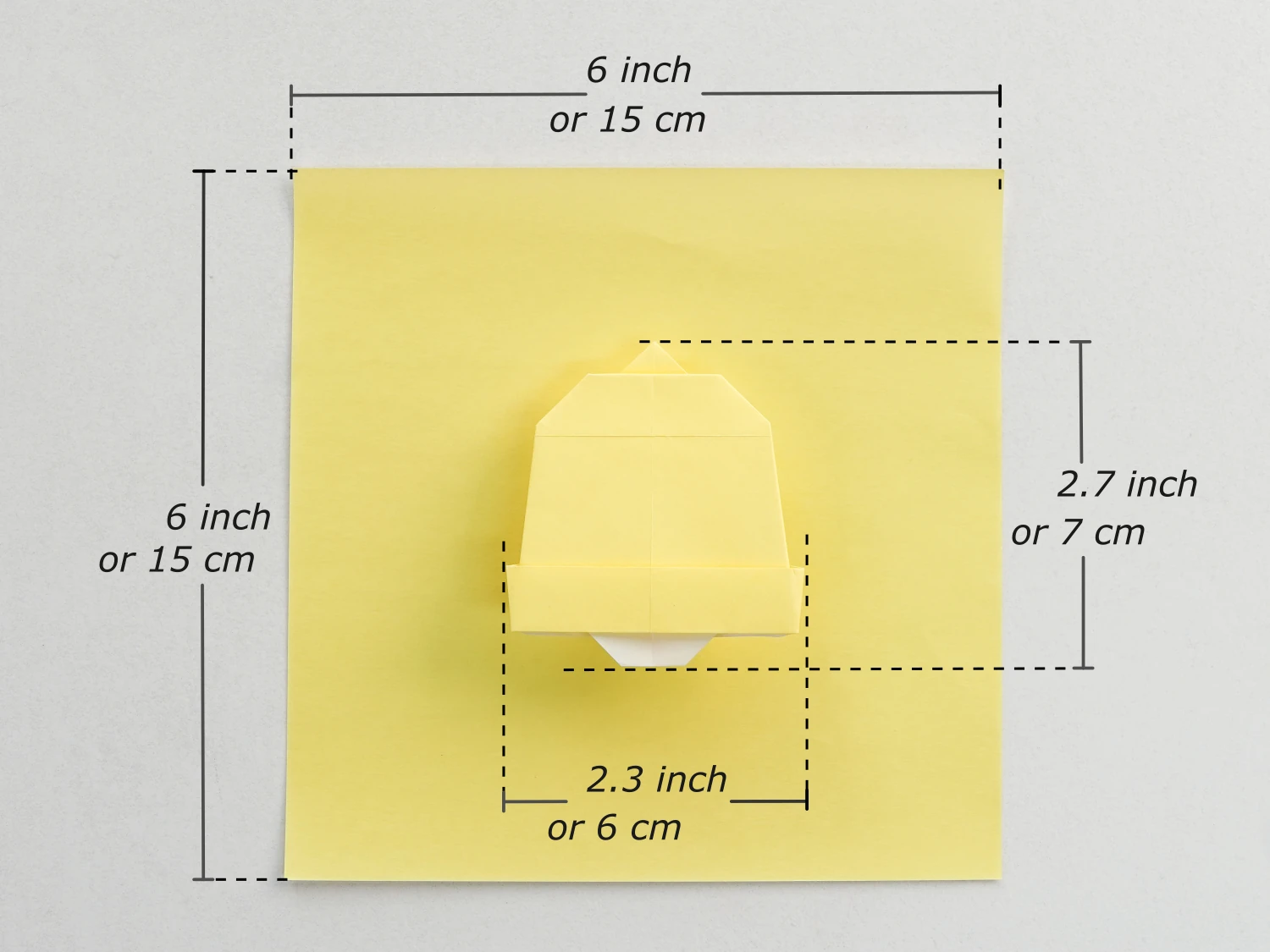 Origami Bell: Step-by-Step Instructions - OrigamiOK
