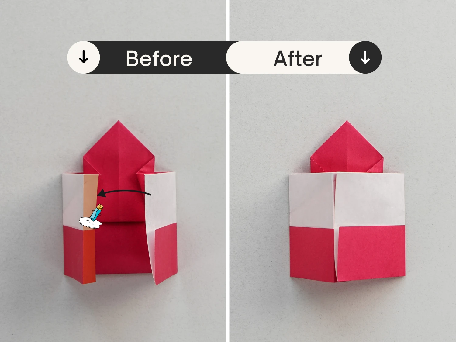 origami cake | Origami Ok