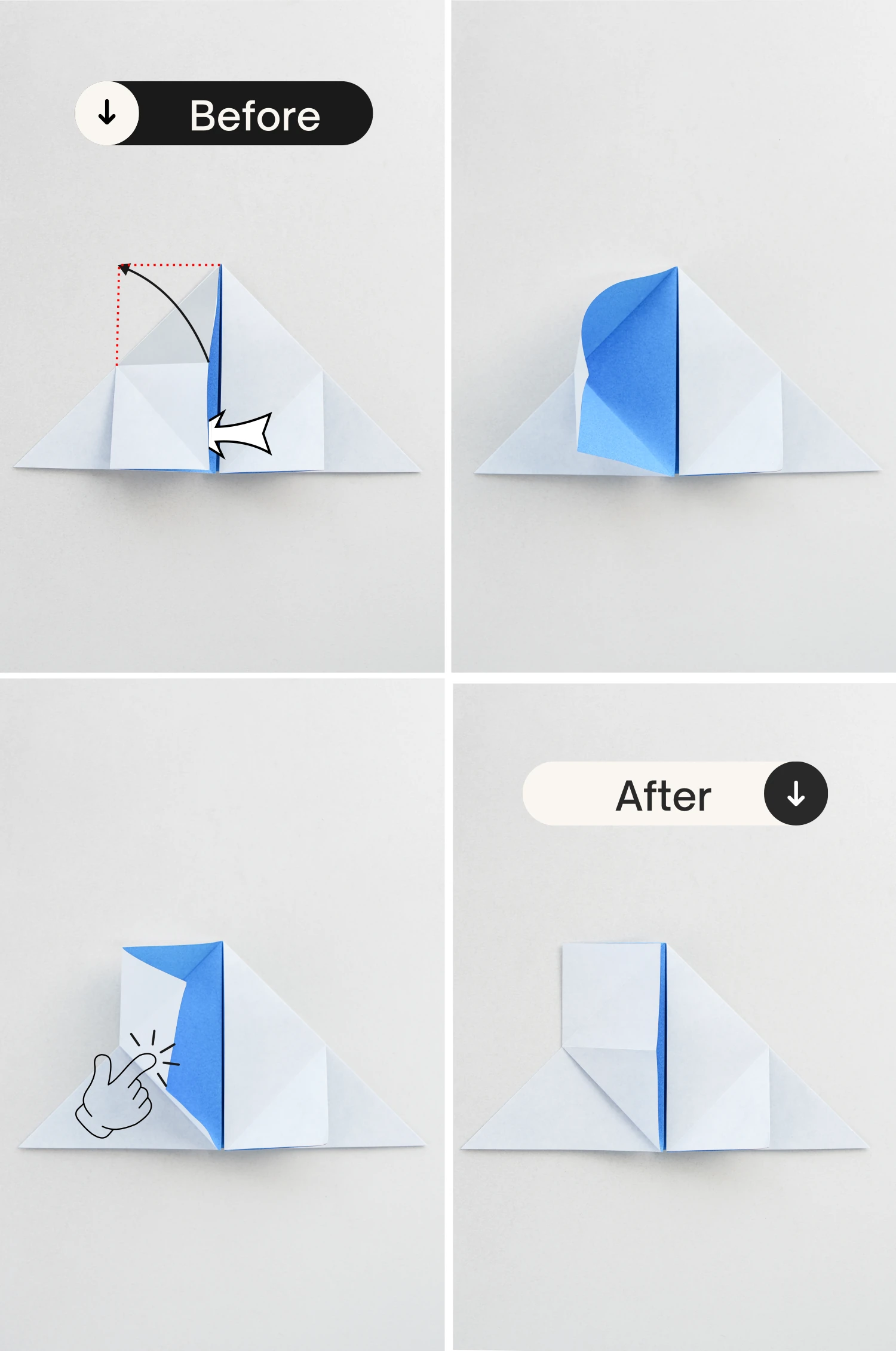 origami chair | Origami Ok