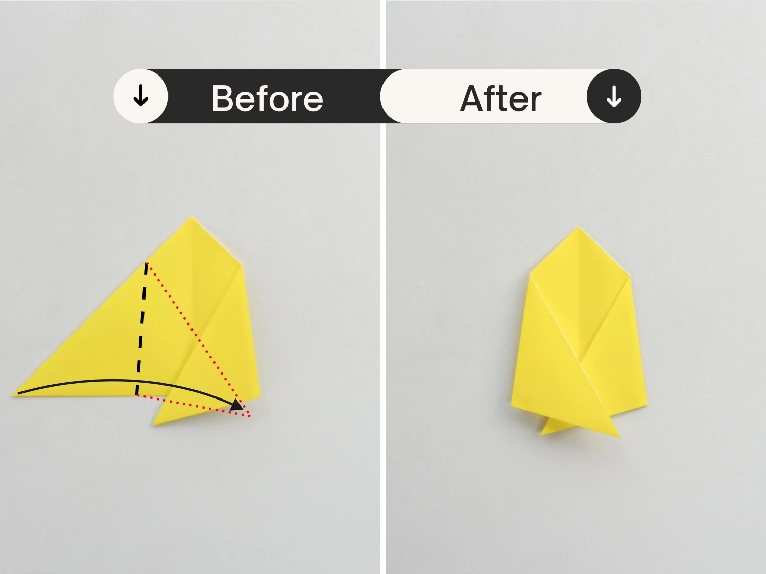 origami chicken face | Origami Ok
