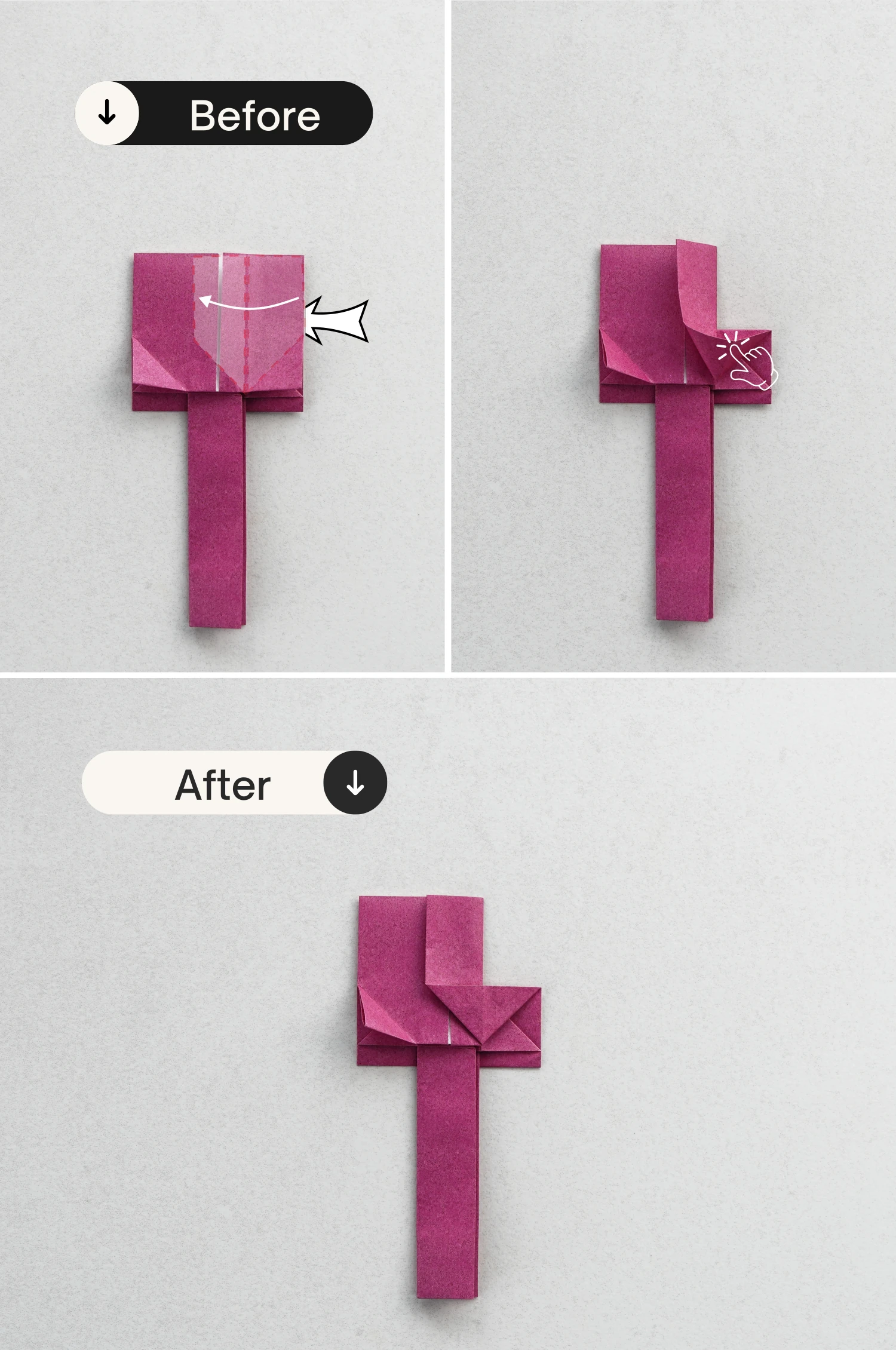 origami cross | Origami Ok
