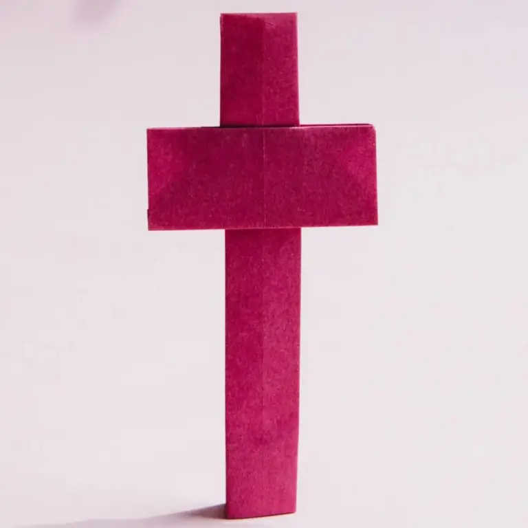 origami cross | origami ok