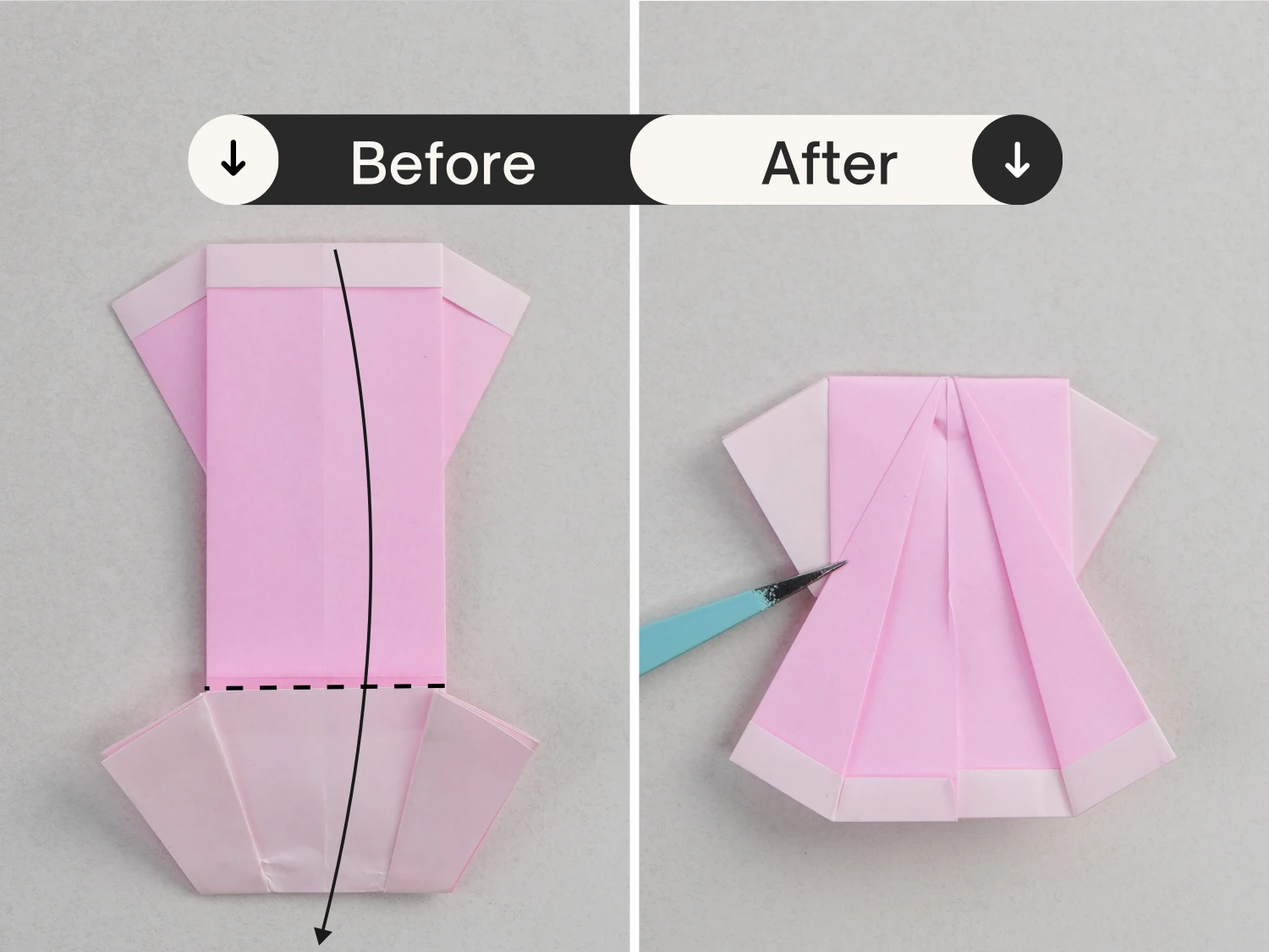 origami dress | Origami Ok