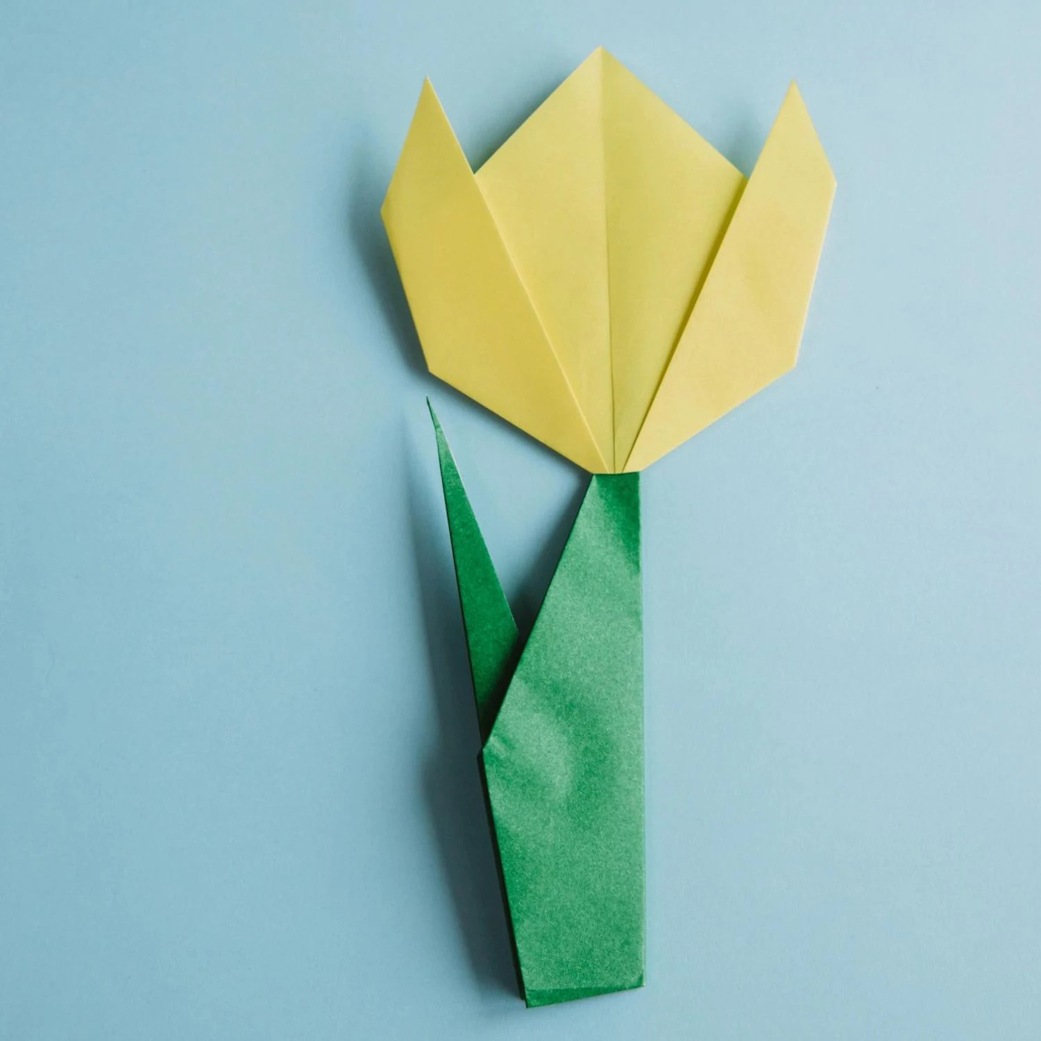 origami flat flower | Origami Ok