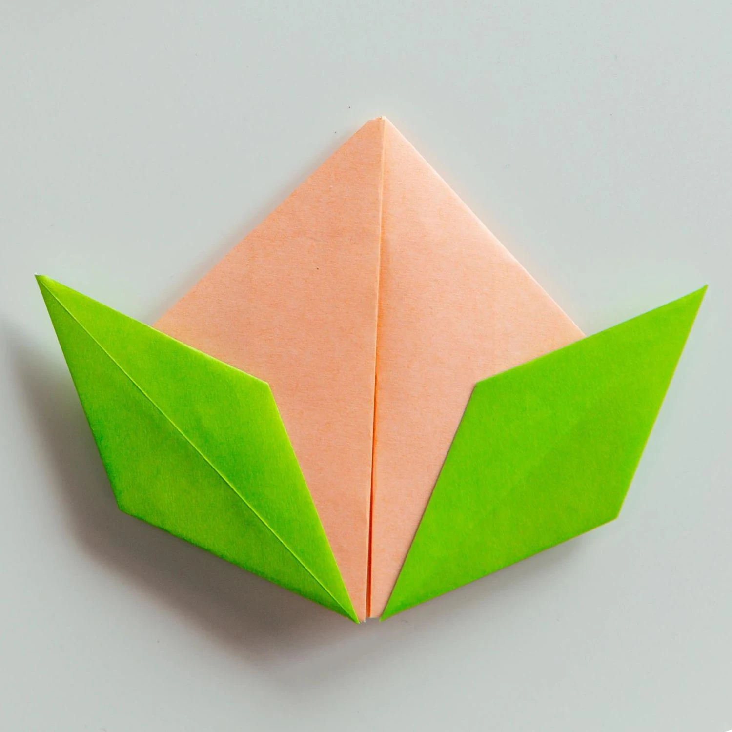 origami peach | Origami Ok