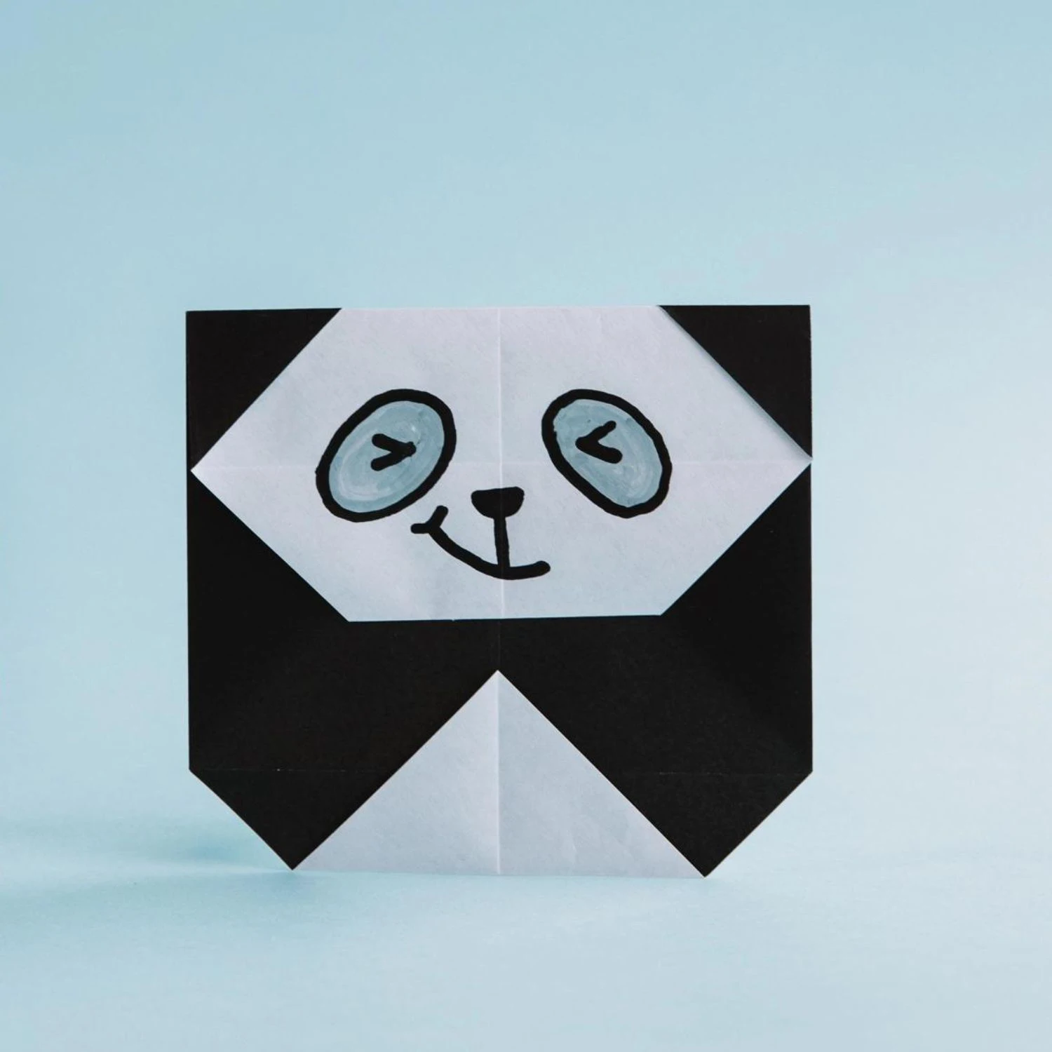 origami panda face | Origami Ok