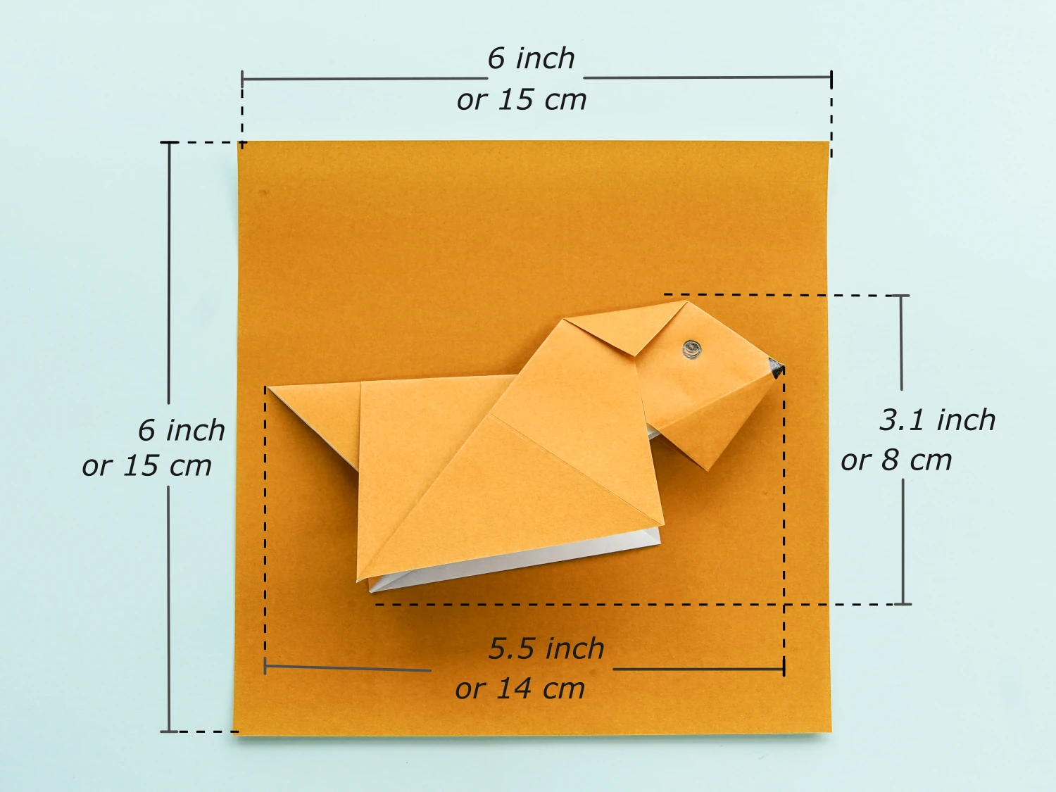 origami puppy | Origami Ok