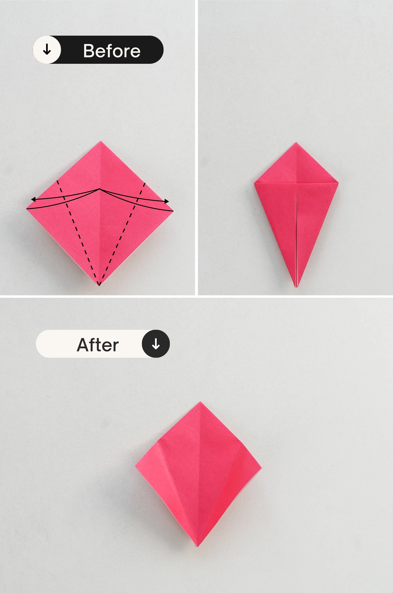 origami rose | Origami Ok