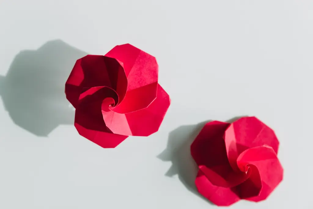origami rose | origamiok