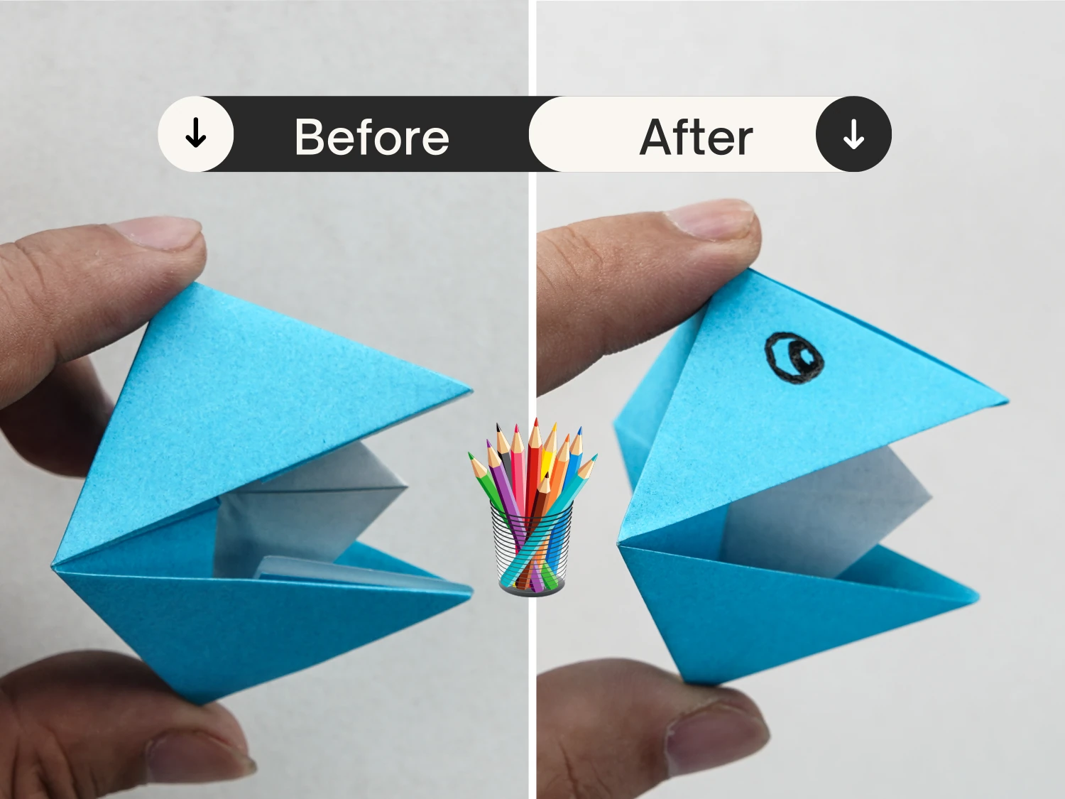 origami snapper | Origami Ok