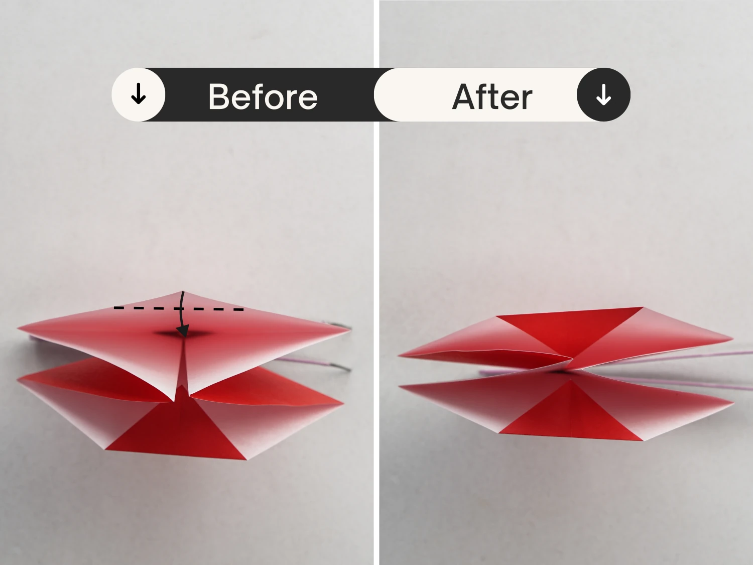 origami tomato | Origami Ok