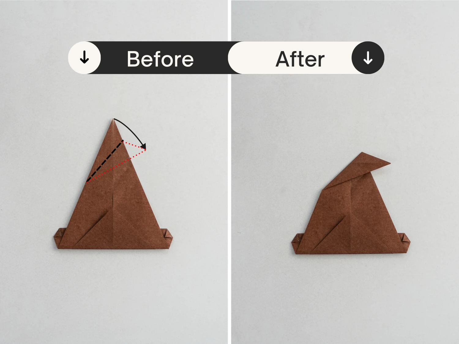 origami witch hat | Origami Ok