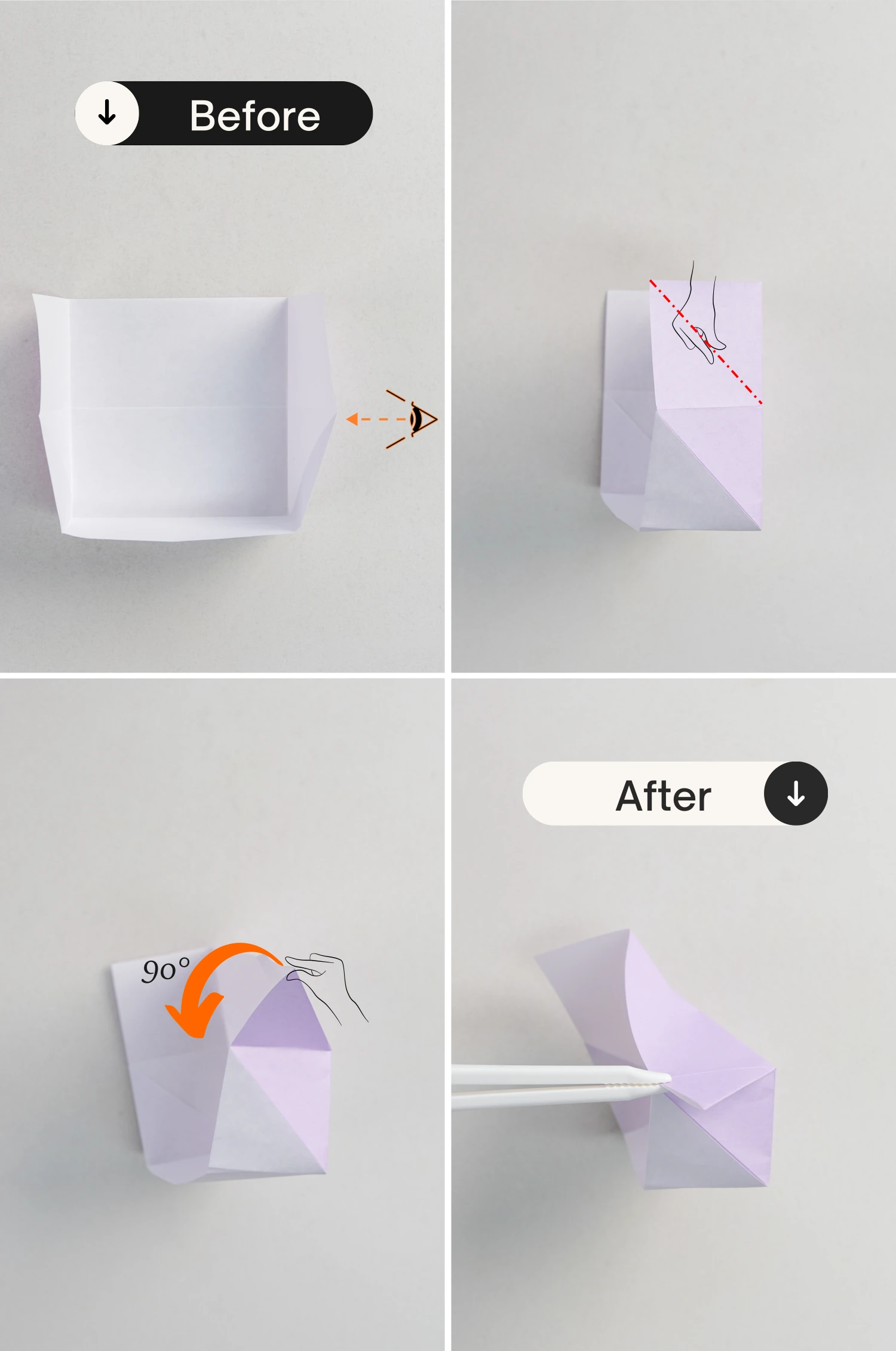 origami rectangle box | origamiok.com